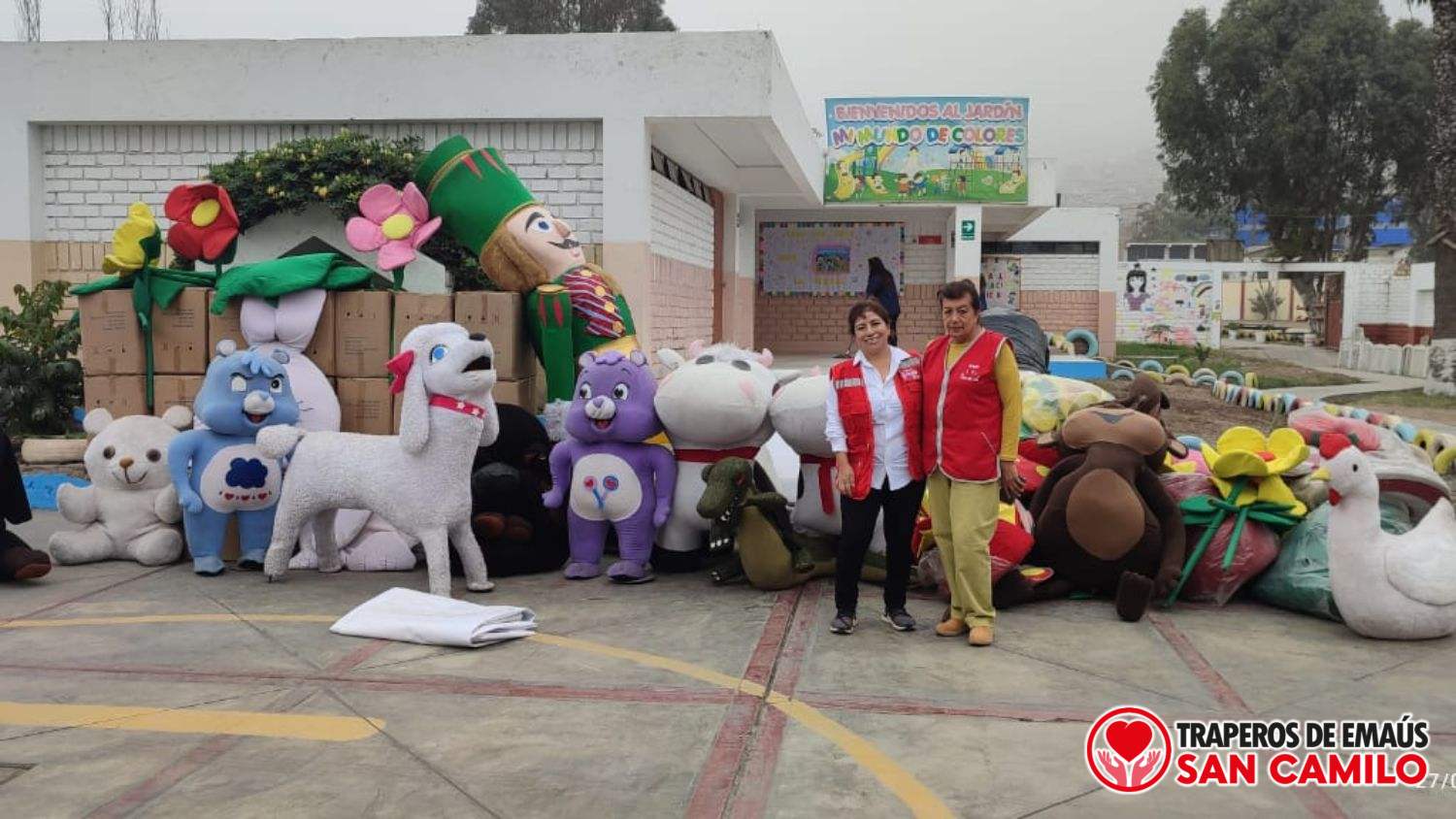 ong para donar ropa