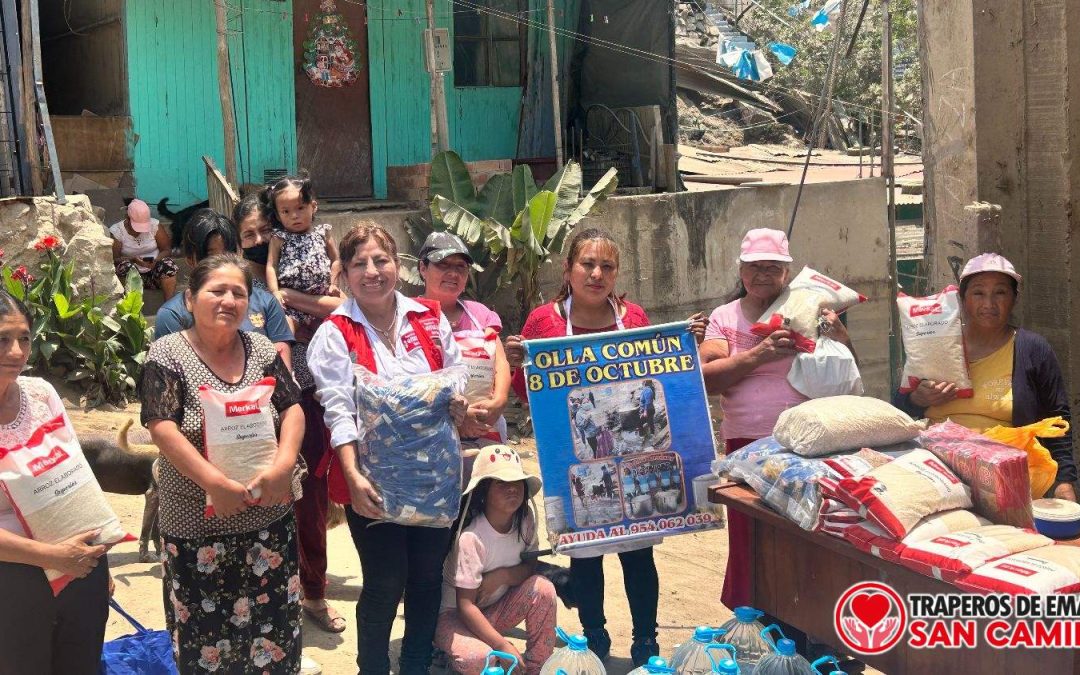 Traperos de Emaús Villa María del Triunfo: ¡Tu Donación Cambia Vidas!